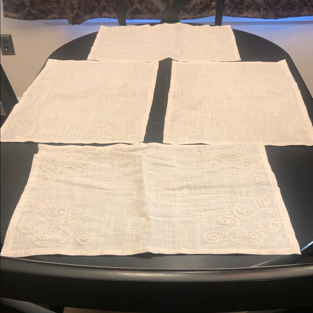 Sophisticated Beige Placemat Set